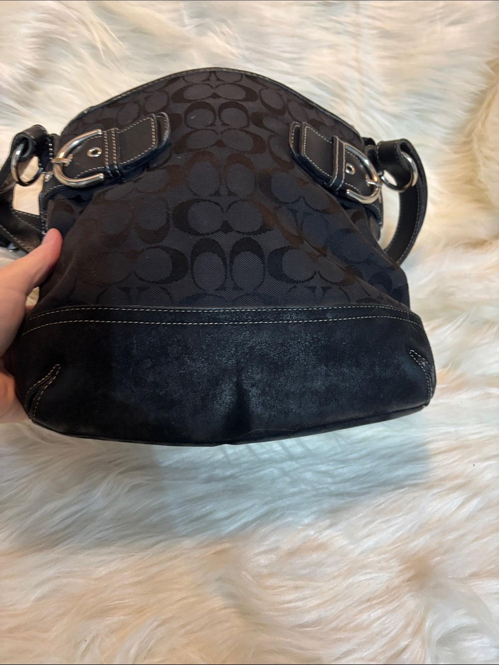 Vintage Coach Black SoHo EOW-3574 Y2K - Picture 4 of 11